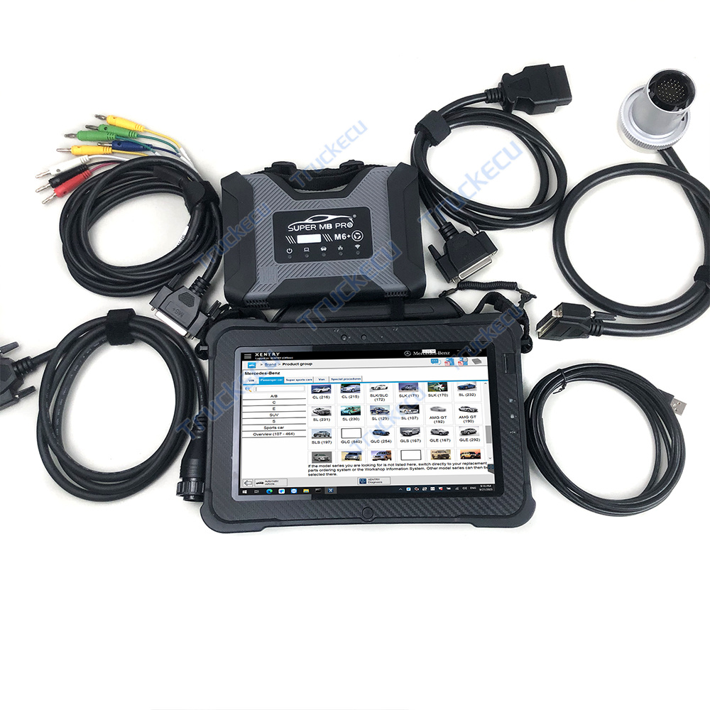 Car Diagnostic Tool - 엑스플로어 태블릿 슈퍼 MB PRO M6