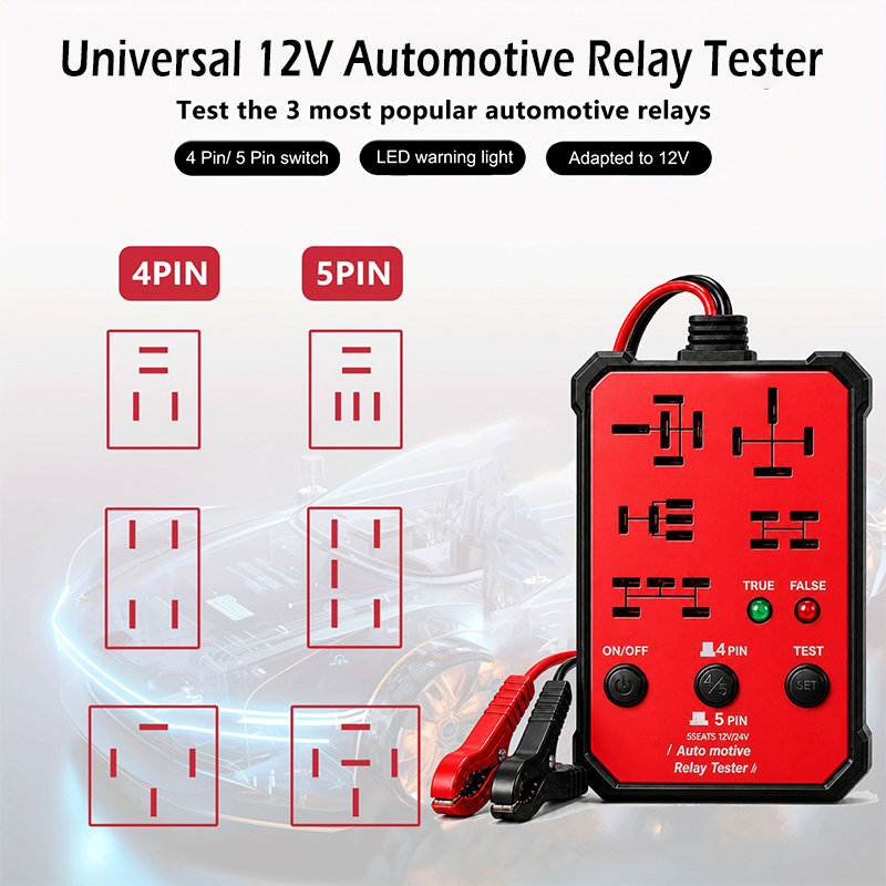 Car Diagnostic Tool - 새로운 범용 12V 자동차 릴레이 테스터