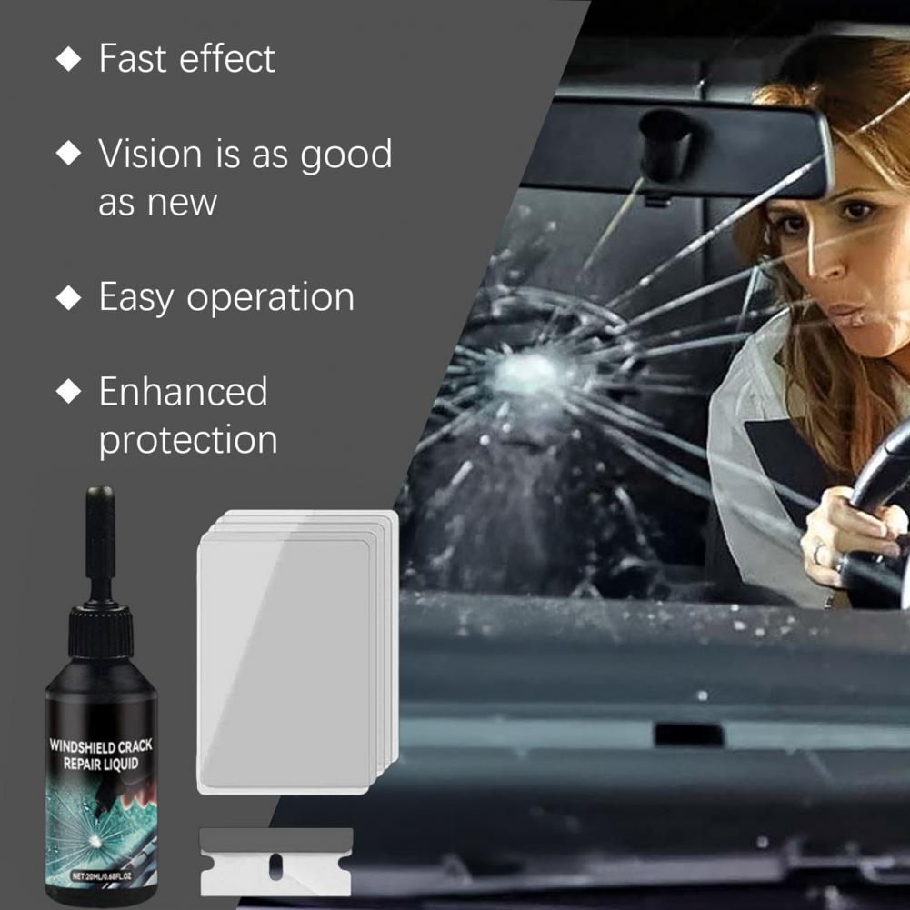 자동차 앞 유리 수리 키트, 균열 및 파손용, UV 유 - Car Repair Tools 리뷰 및 가격