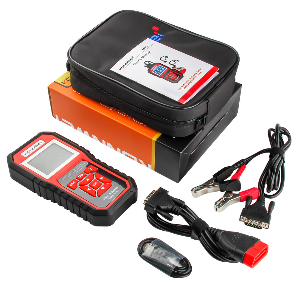 새로운 올인원 풀 기능 OBD2 진단 도구 KONNWE - Car Diagnostic Tool 리뷰 및 가격